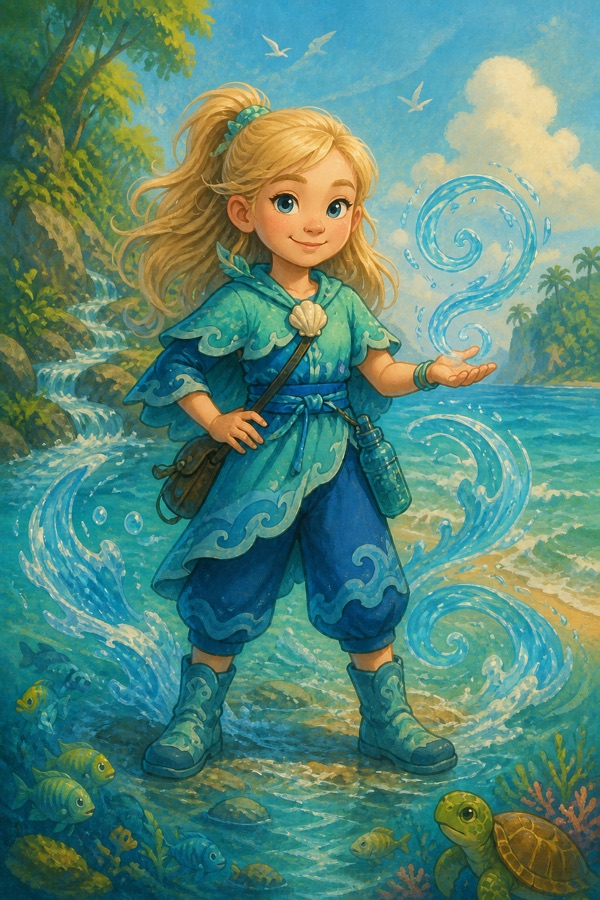 Aqua, Earthtronaut of Water & oceans